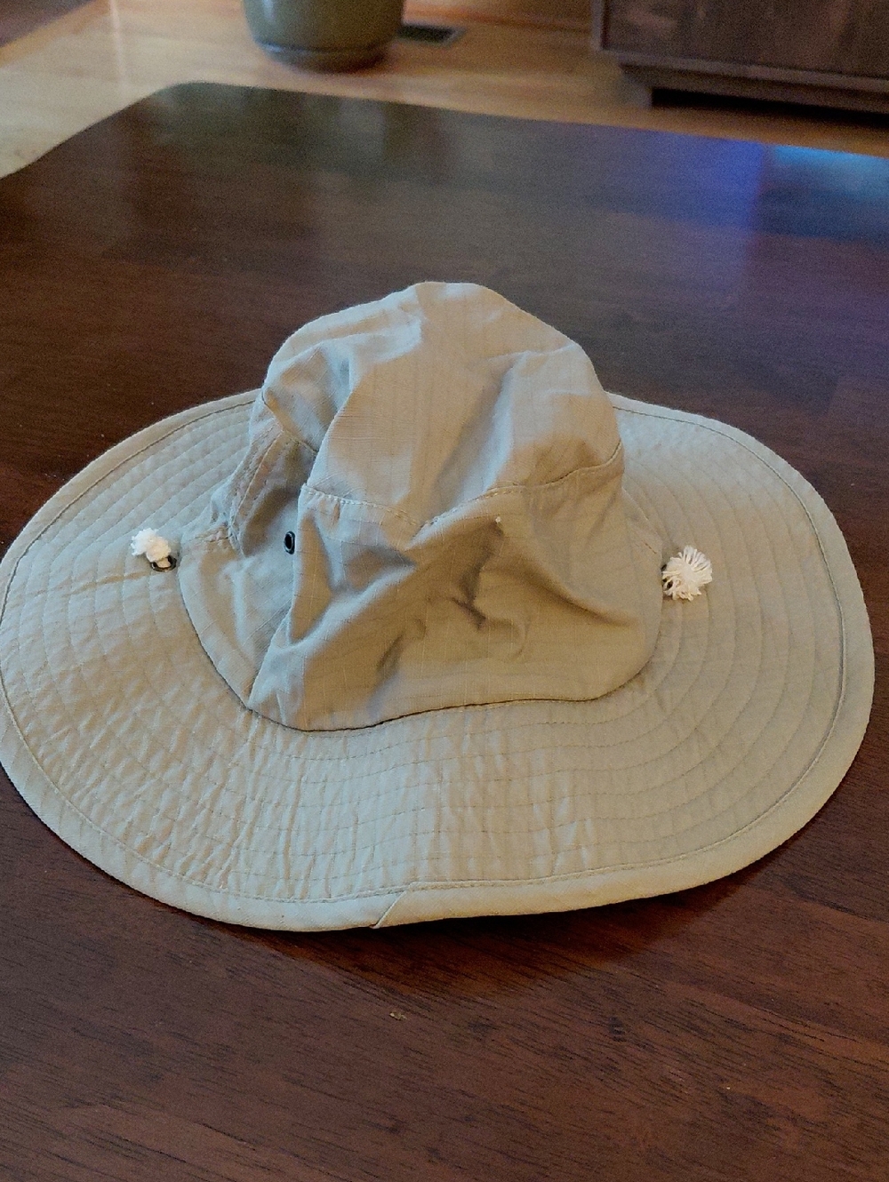 GAP Wide Brim Outdoor Sun Hat in Light Khaki